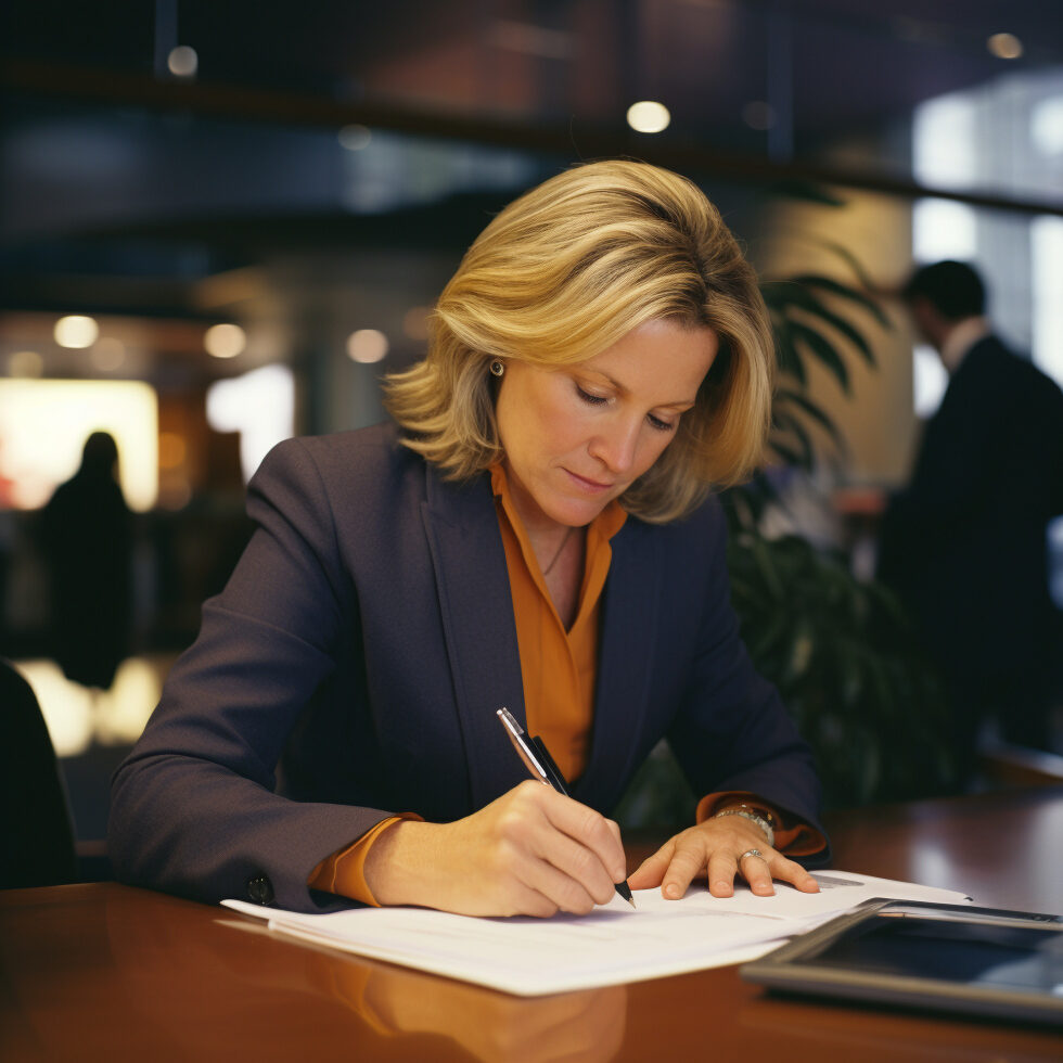 modificación post sentencia en Atlanta con orden judicial y calendario sobre un escritorio